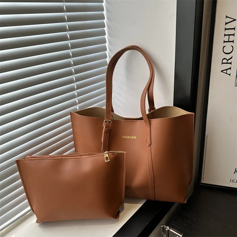 Soft Leather Large Tote