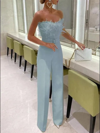 Isadora Feather Jumpsuit