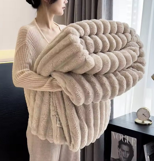 Imitation Rabbit Velvet Warm Blankets