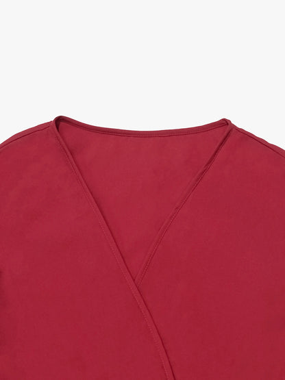 Francesca Tie-Belt Jumpsuit