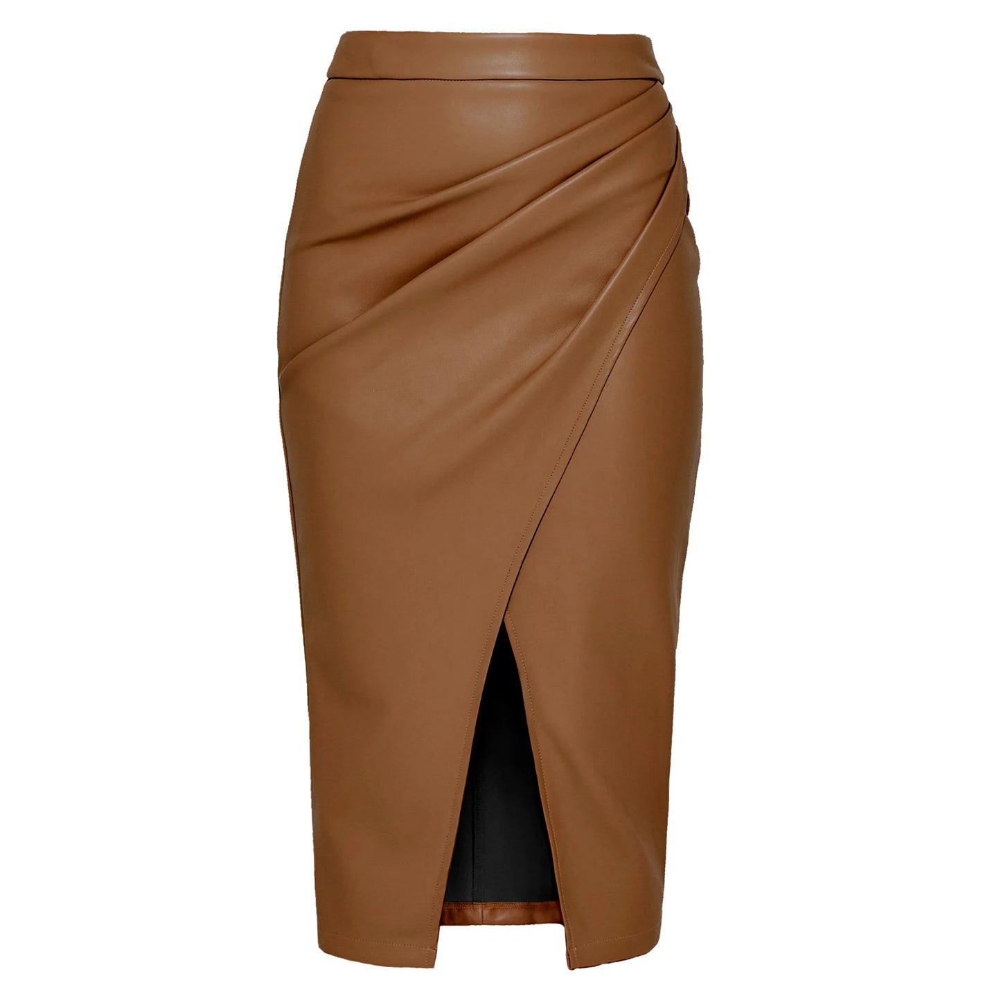 Camille Faux Leather Skirt