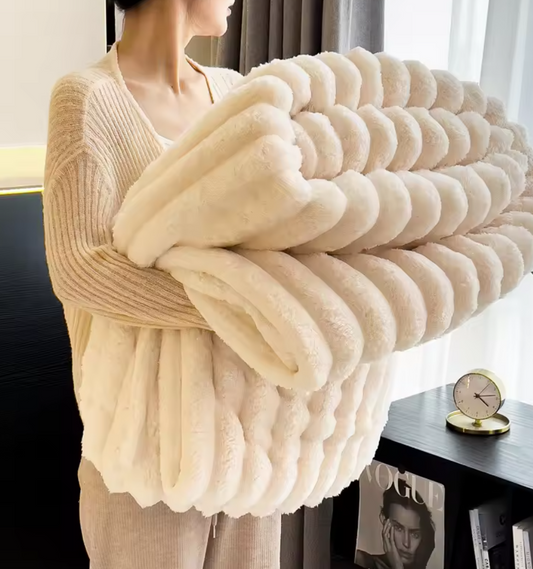 Imitation Rabbit Velvet Warm Blankets
