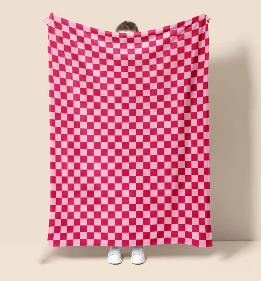 Soft & Durable Checkered Flannel Blanket
