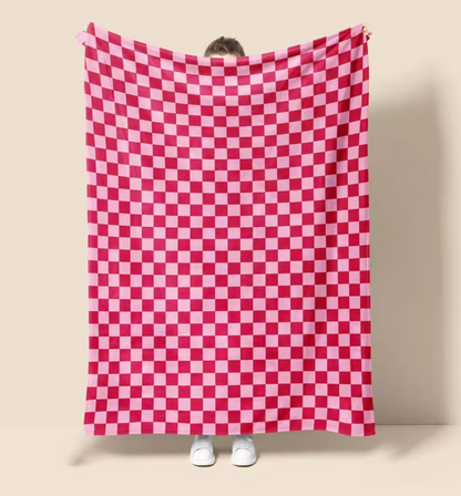 Soft & Durable Checkered Flannel Blanket