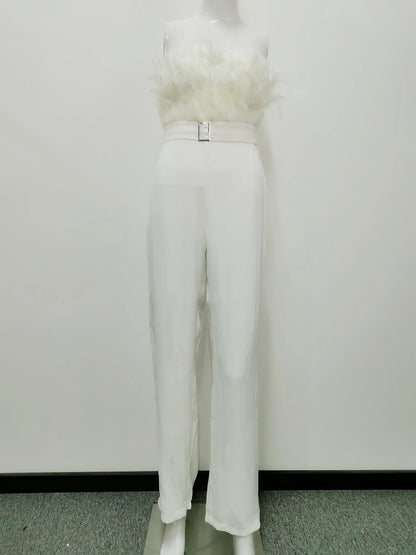 Isadora Feather Jumpsuit