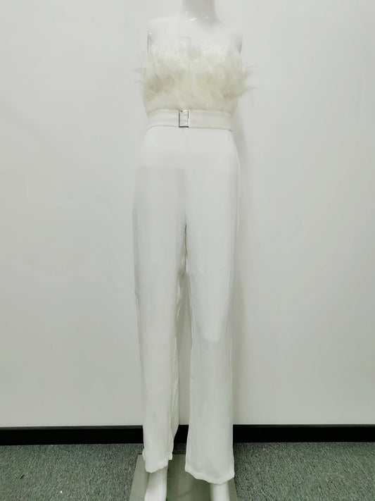 Isadora Feather Jumpsuit