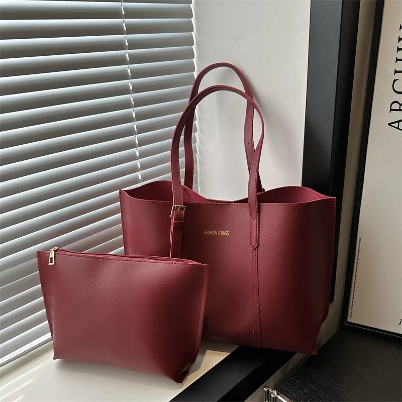 Soft Leather Large Tote