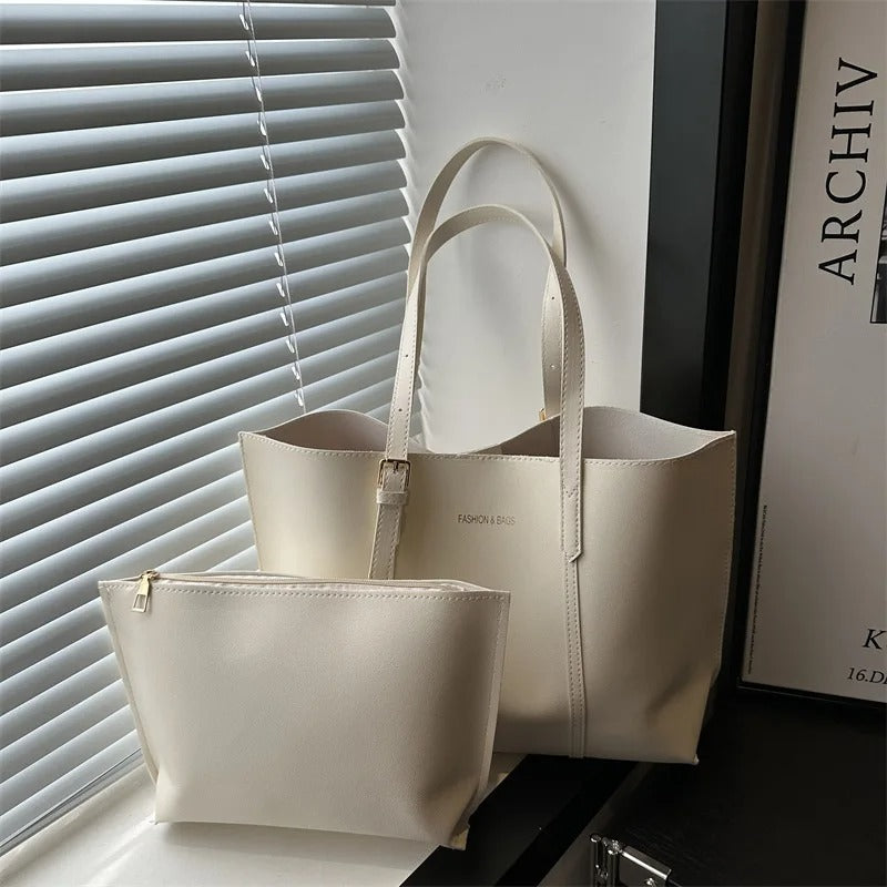Soft Leather Large Tote
