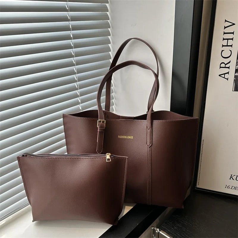 Soft Leather Large Tote