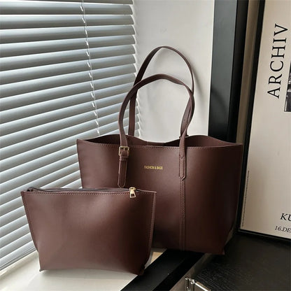 Soft Leather Large Tote