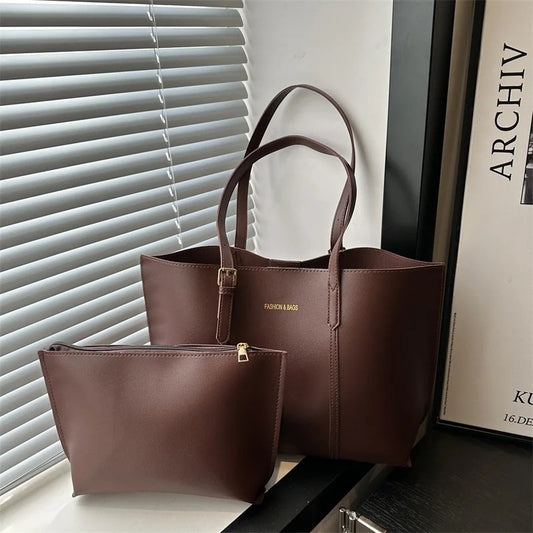 Soft Leather Large Tote